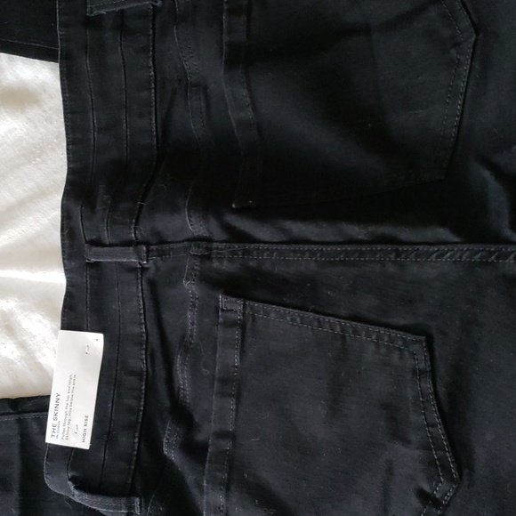 NWT Ann Taylor Skinny Sculpting High Waisted Black Jeans - Picture 6 of 11